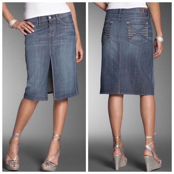 7 for all mankind skirts